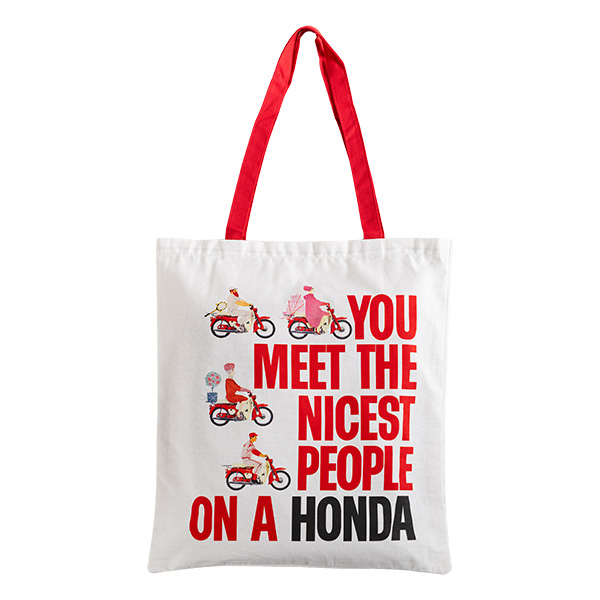 08AUD TAC 001 FRONT URBAN FUN HONDA YOU MEET TOTE BAG