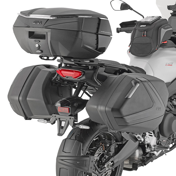 PX2171 Pannier Holder Mounted On Givi Yamaha Tracer9gt 25