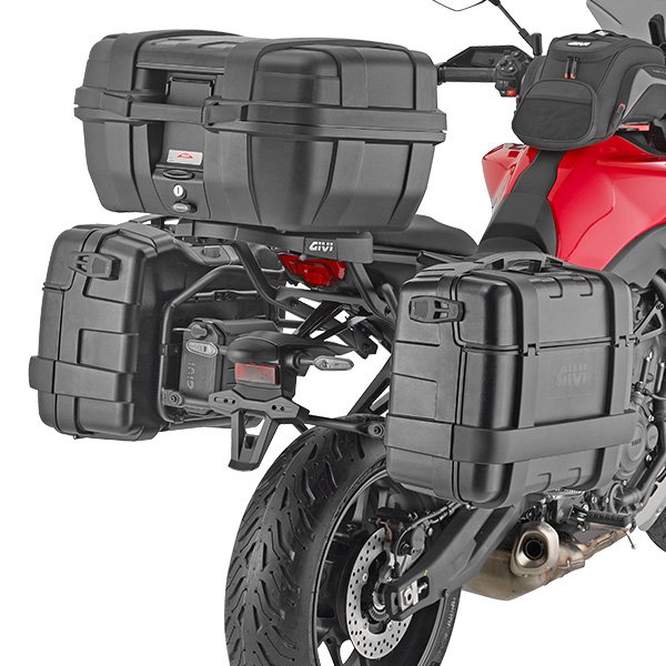 PLO2177MK Pannier Holder Mounted On Givi Yamaha Tracer7 25