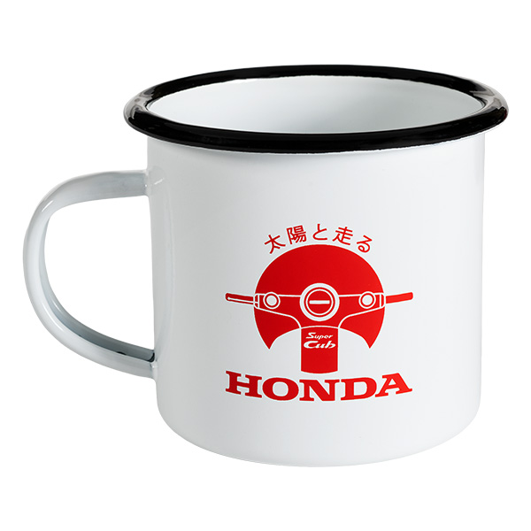 08AUD TAC 007 BACK HONDA HTG SUPER CUB METAL MUG