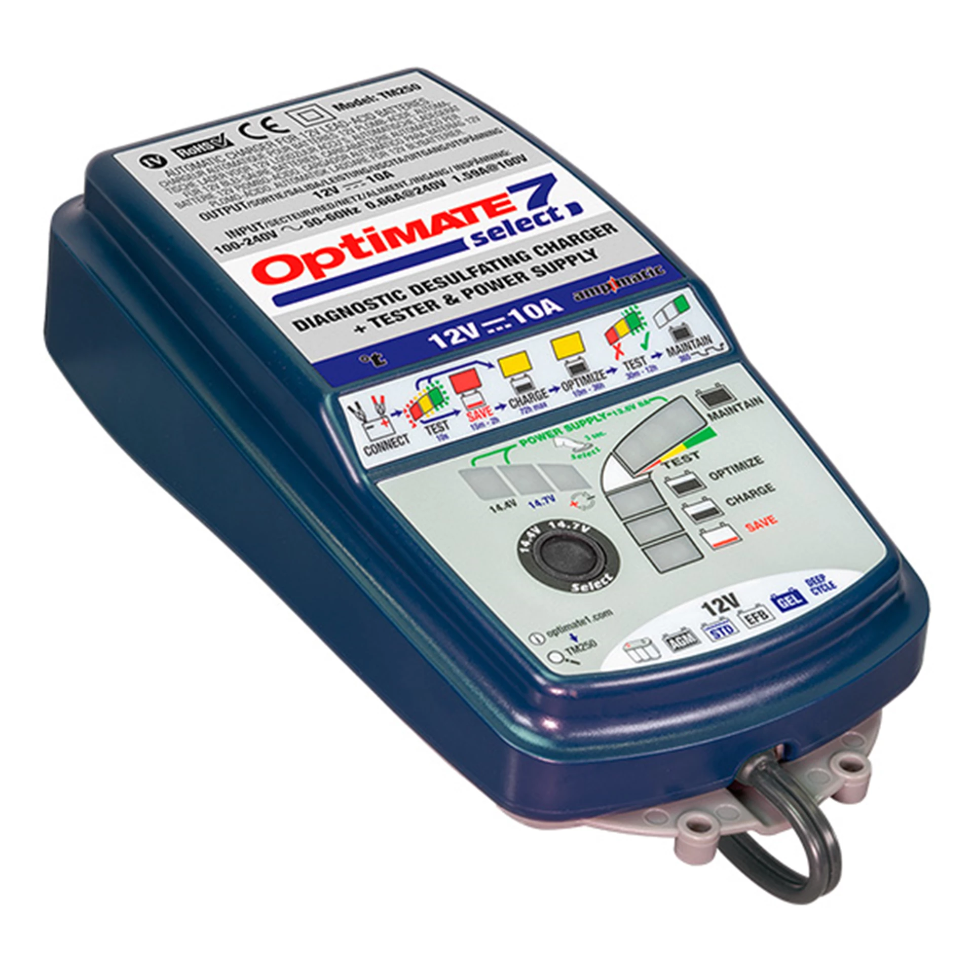 Optimate 7 Select TM250 1