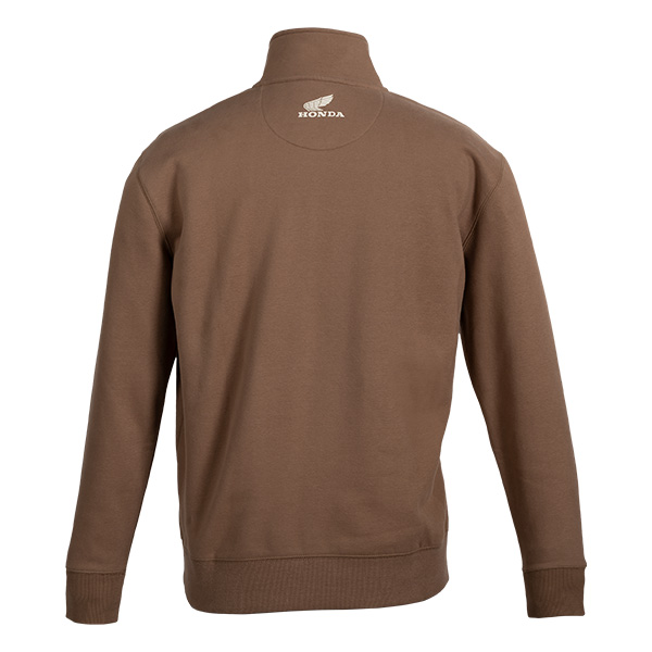 08AUD THD 002B BACK HONDA HTG QUARTER ZIP SAND