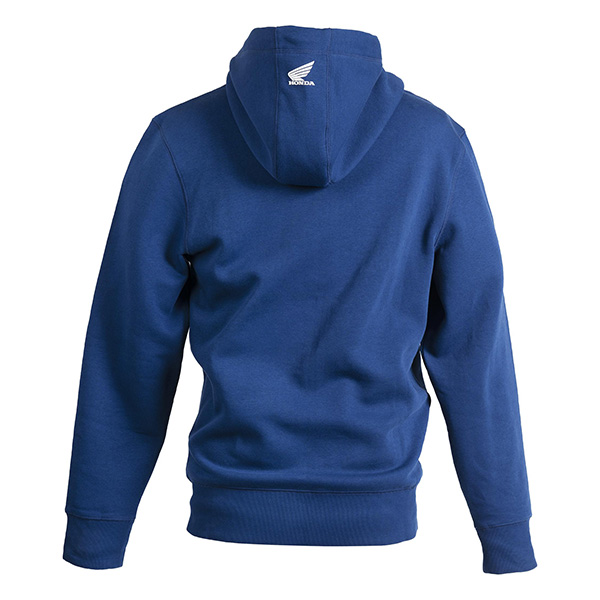 08AUDSHD001 BLUE ZIP HOODIE RETRO