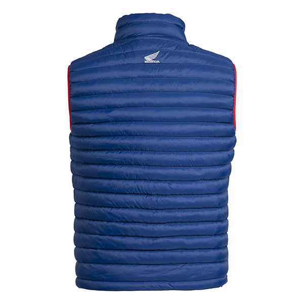 08AUDSVE001 BLUE PADDED VEST RETRO