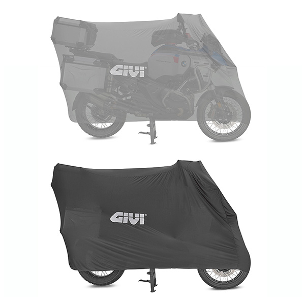 S204 Bike Cover Mounted On Side Givi Bmw R1300adventure 25