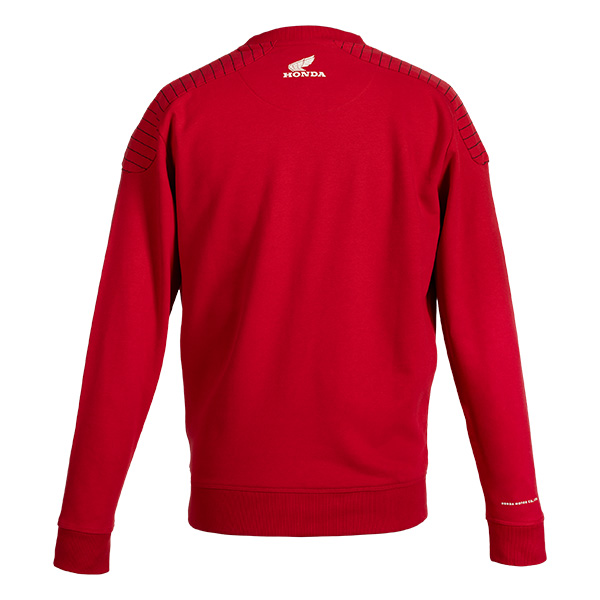 08AUD TSW 002C BACK HONDA JAPAN LETTERING HTG CREWNECK RED