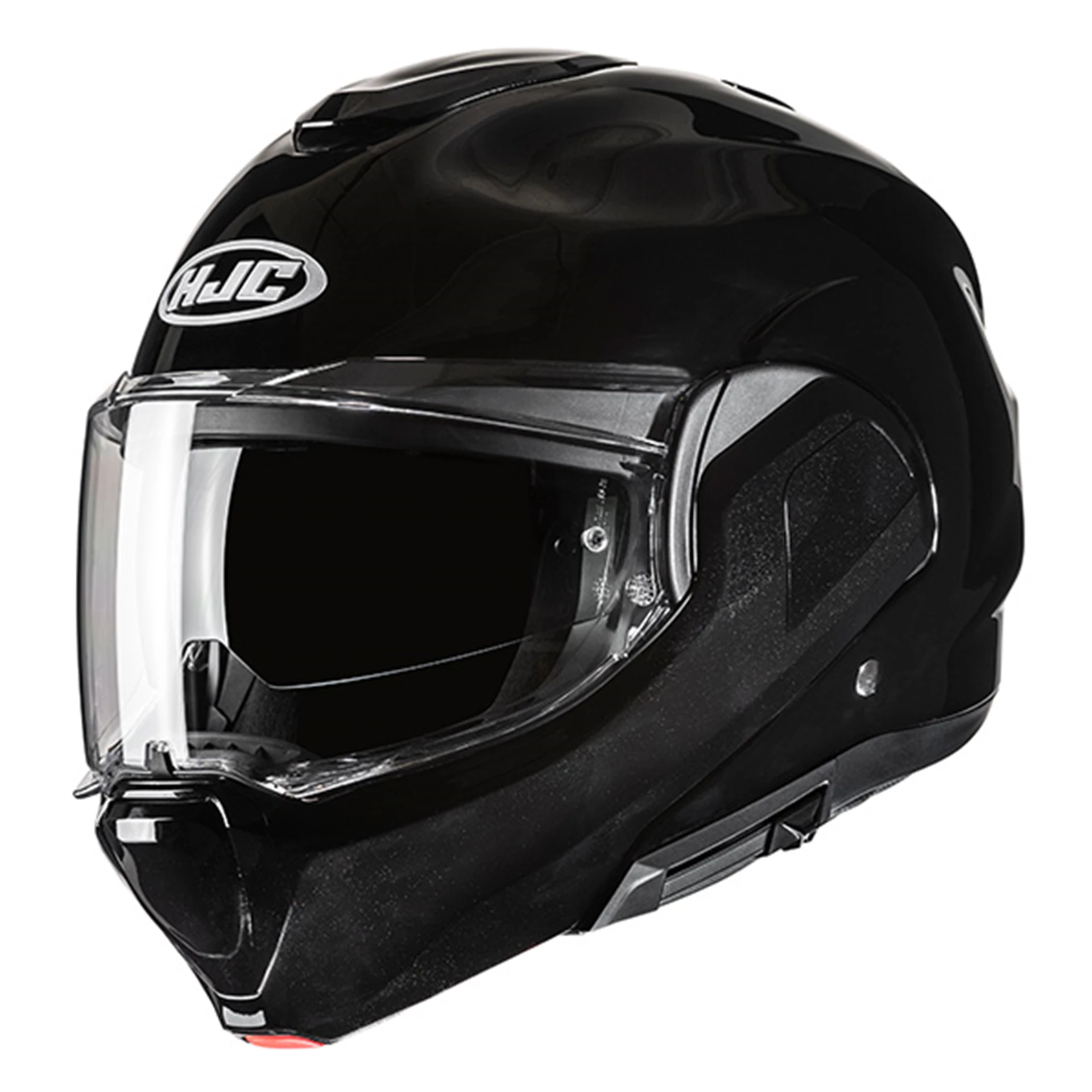 F100 SOLID METAL BLACK 1 HJC Full Fa