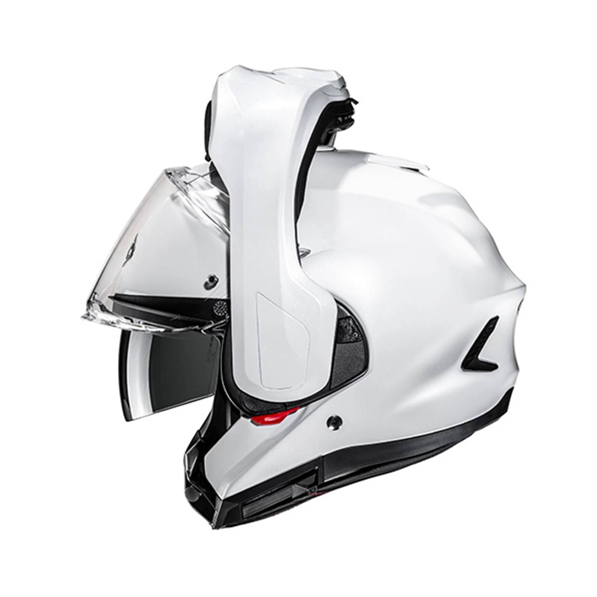 AA F100 SOLID PEARL WHITE TECH 4 HJC Full Fa