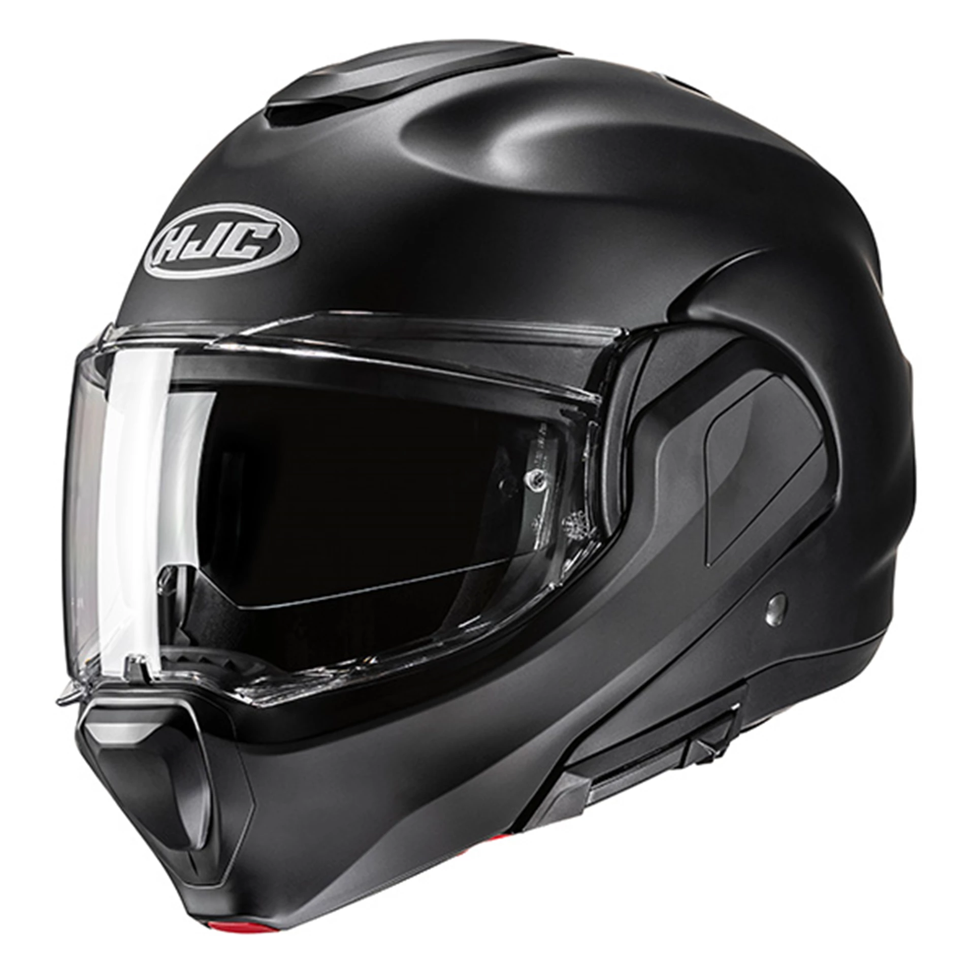 F100 SOLID SEMI FLAT BLACK 1 HJC Full Fa
