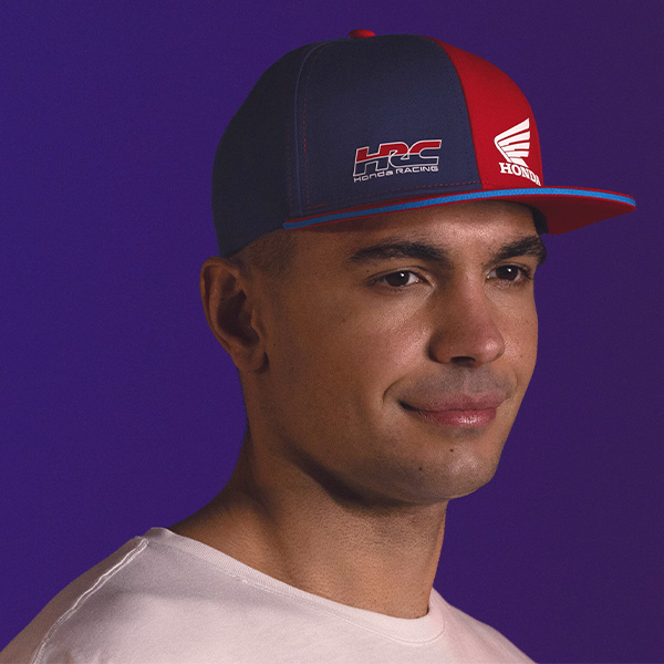 26YM Apparel Location HRC 08AUD THA 010 FRONT HRC HONDA RACING SNAPBACK CAP