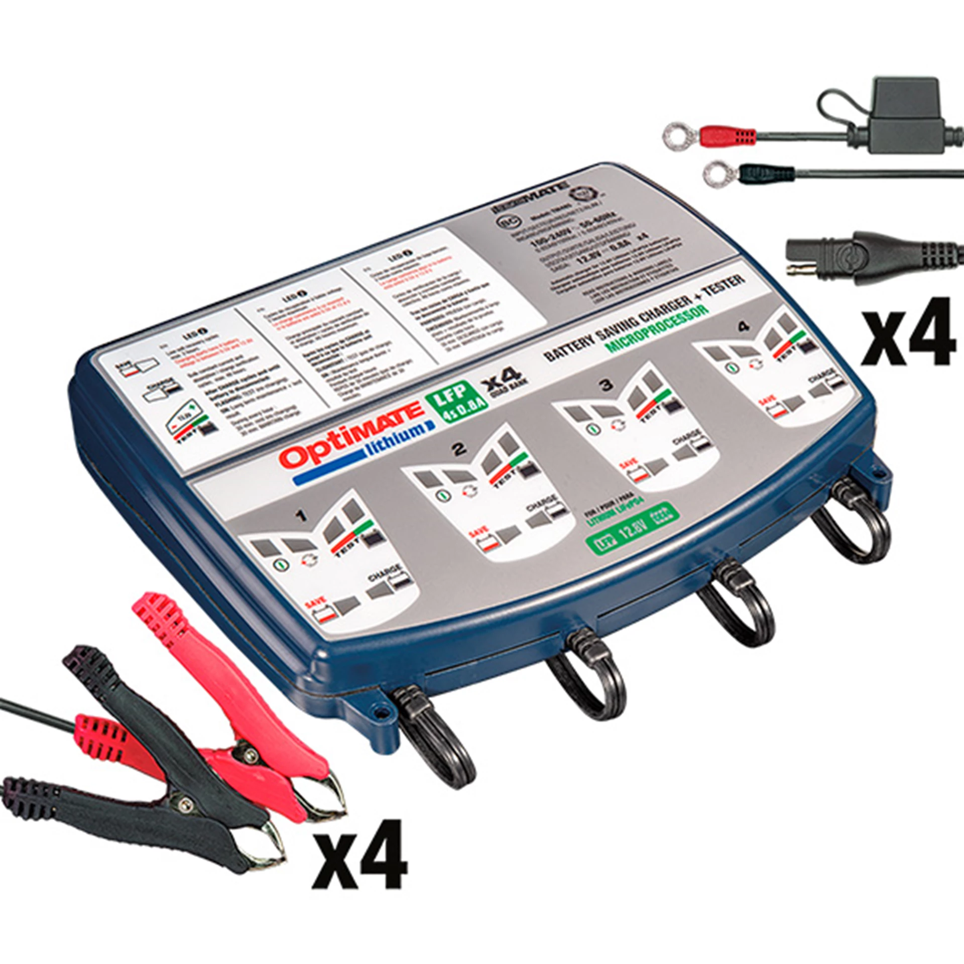 Optimate Lithium 4S 0.8A Bank Tm48x