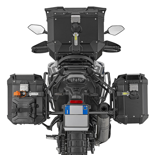 PLO9264CAM Pannier Holder Mounted On 002 Givi Voge Valico800rally 25