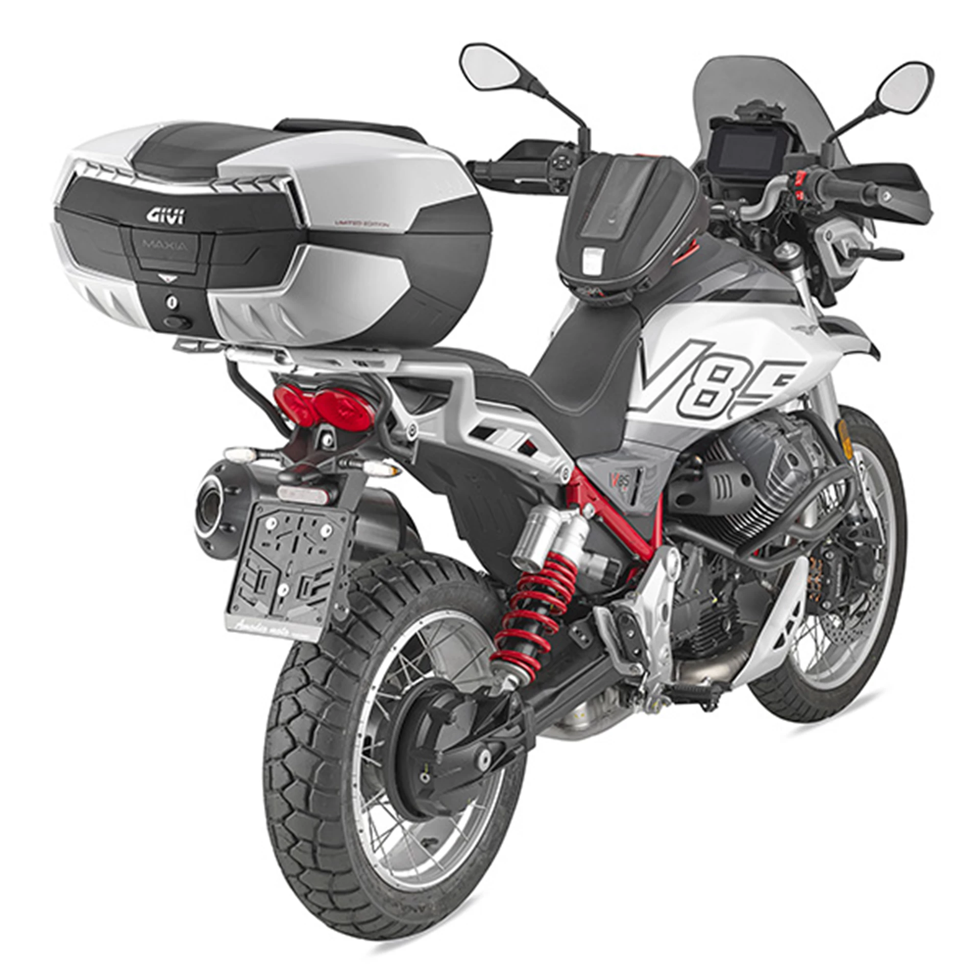 V58WLTD Mounted Moto Guzzi V85 TT