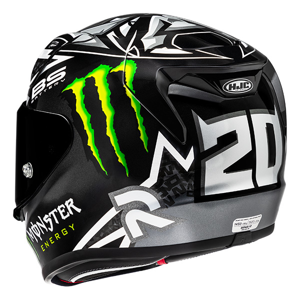 RPHA 12 Quartararo Replica Blk Rear