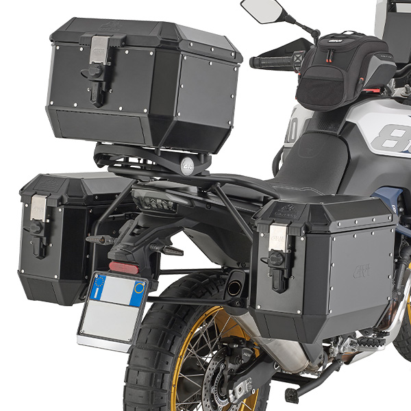 PLO9264MK Pannier Holder Mounted On Givi Voge Valico800rally 25