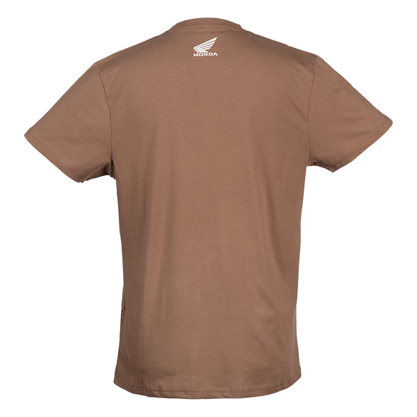 08AUD TEE 008A BACK HONDA TRIBUTE AFRICA TWIN TEE ADVENTURE