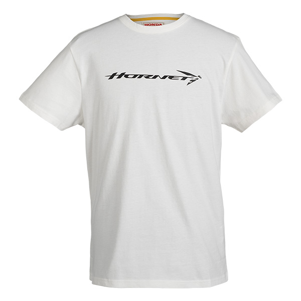 08AUD TEE 014B FRONT HONDA TRIBUTE HORNET TEE WHITE