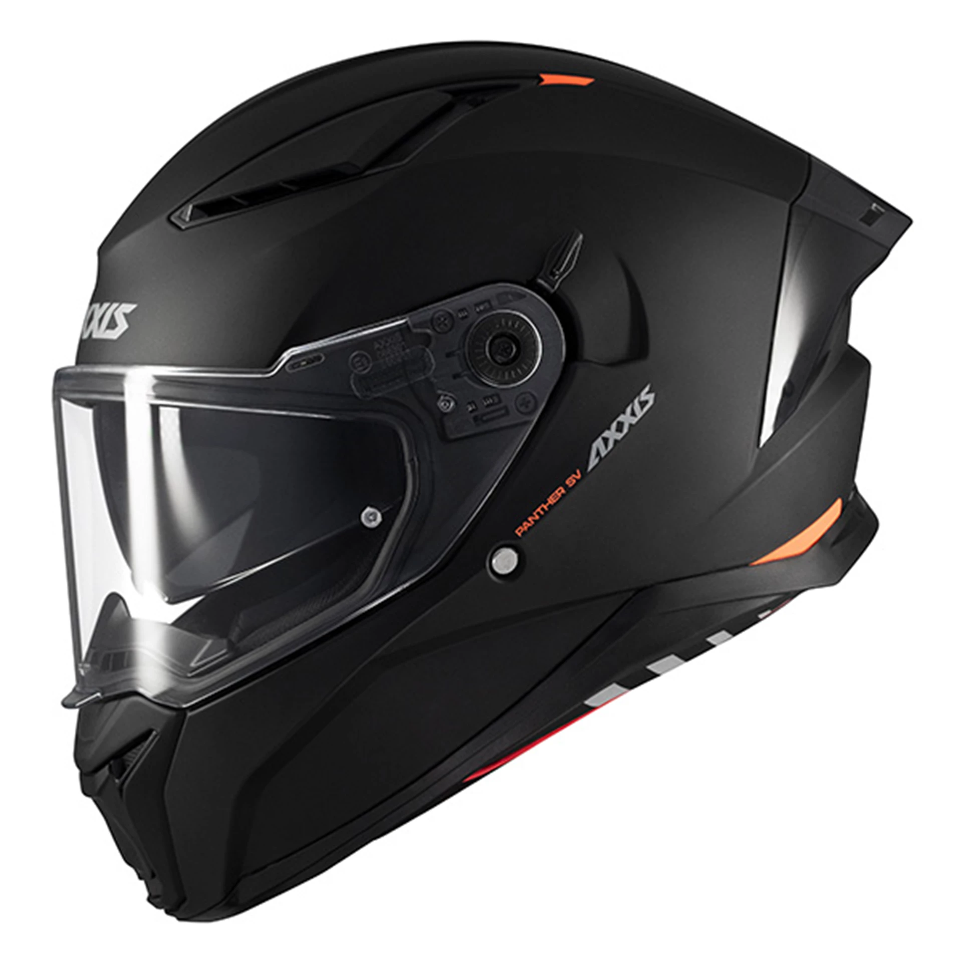 4357000013 1PP 24 FF130SV Axxis Helmets Panther SV Solid A1 Matt Black 02