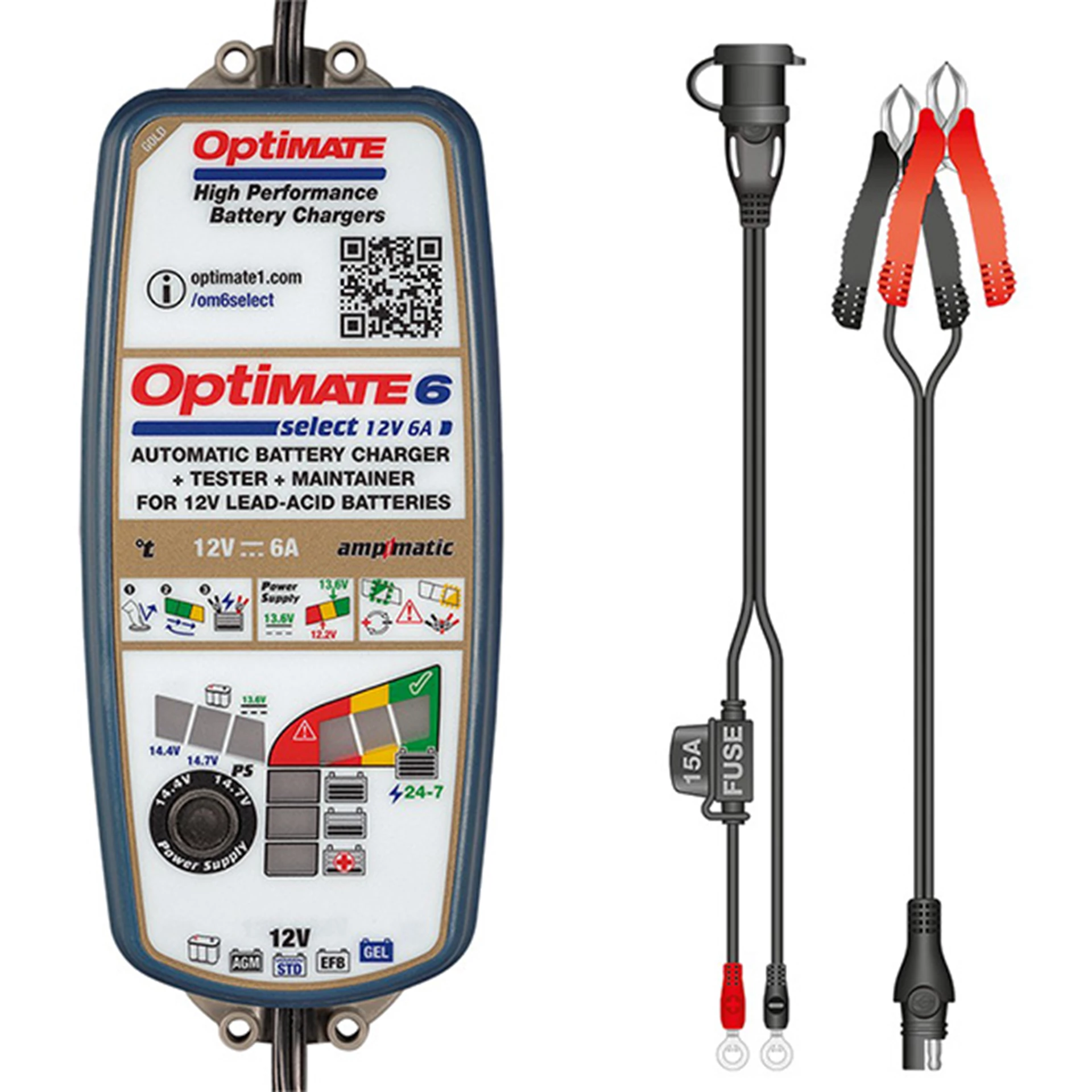 Optimate 6 SELECT 12V TM370 11