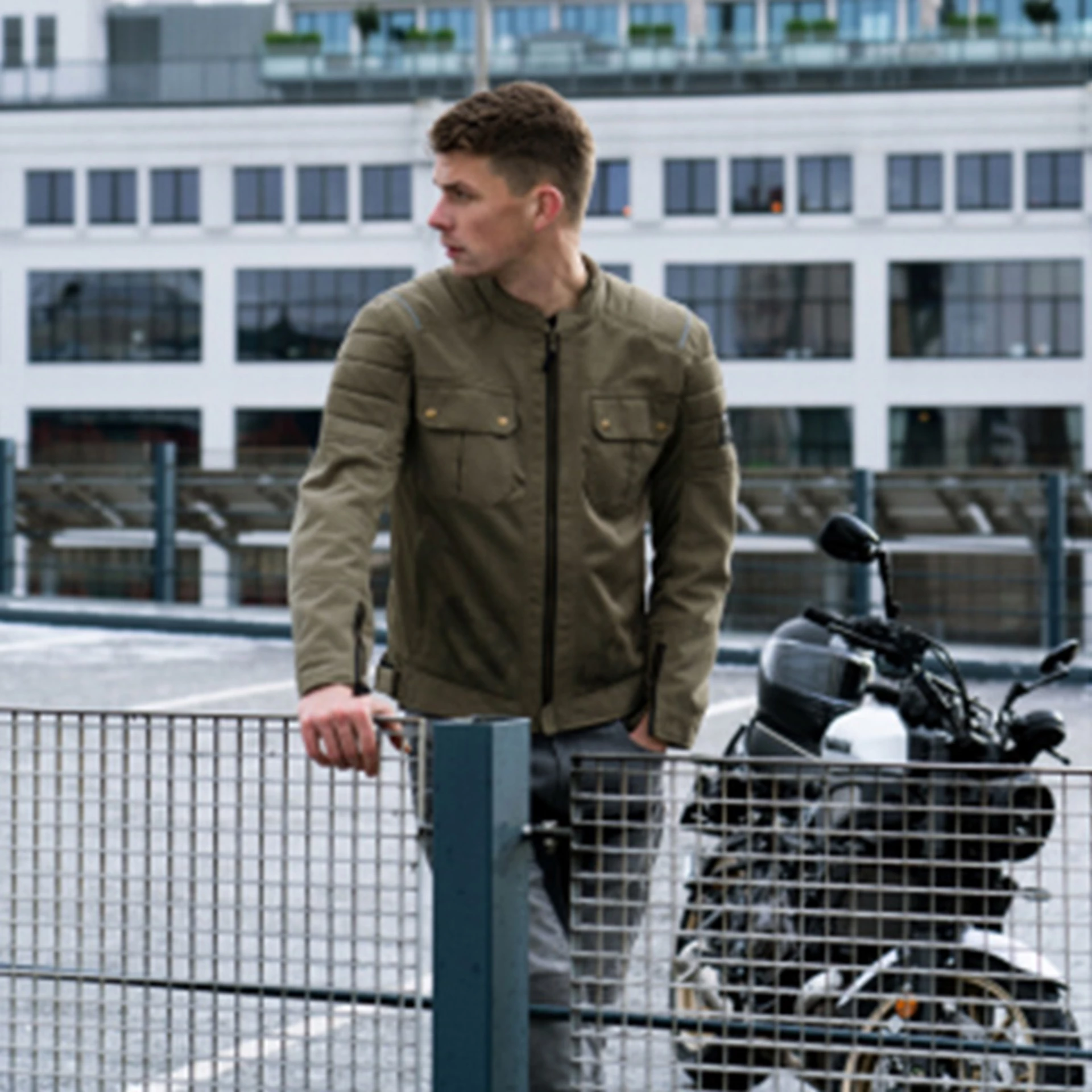Difi Livingston Olive Jacket