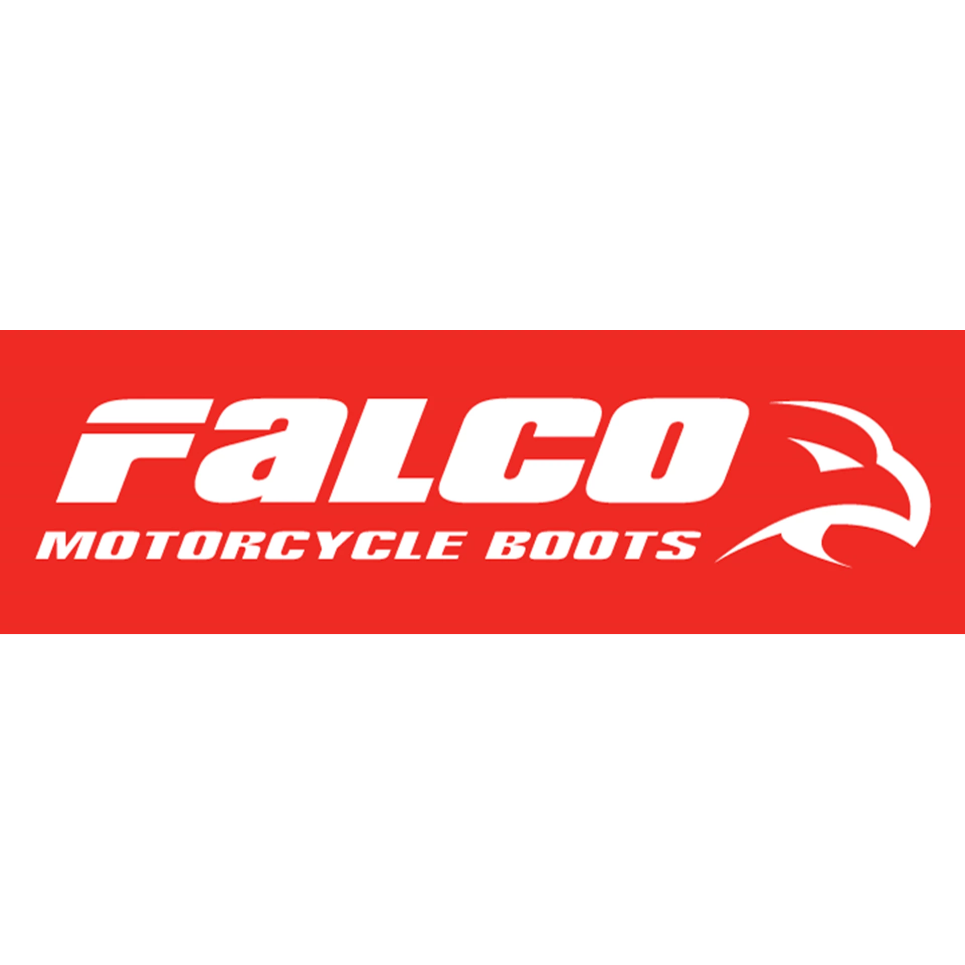 Falco Boots Logo White Red