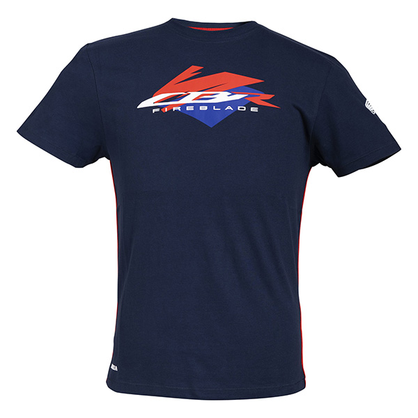 CBR Tee Shirt Blue Front 08AUDNTE002B FRONT