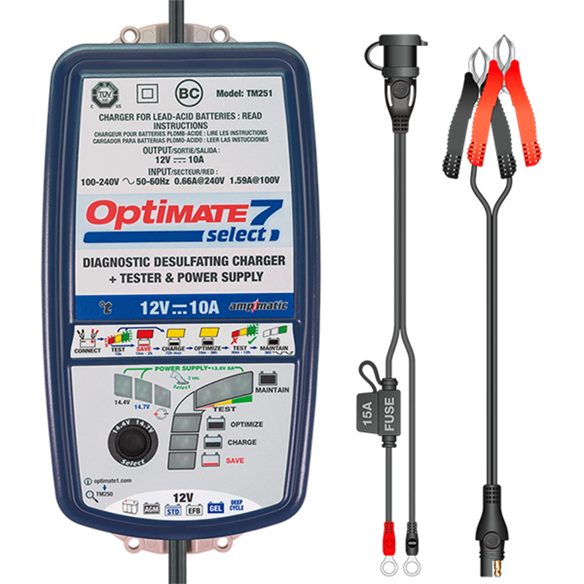 Optimate 7 Select TM2512 11