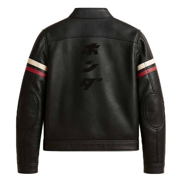 HONDA Heritage Giacca Pelle Flat Back