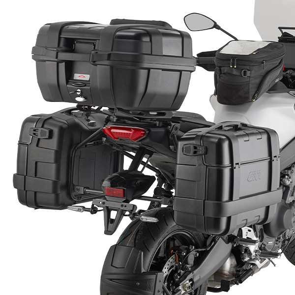 PLO2171MK Pannier Holder Mounted On Givi Yamaha Tracer9 25