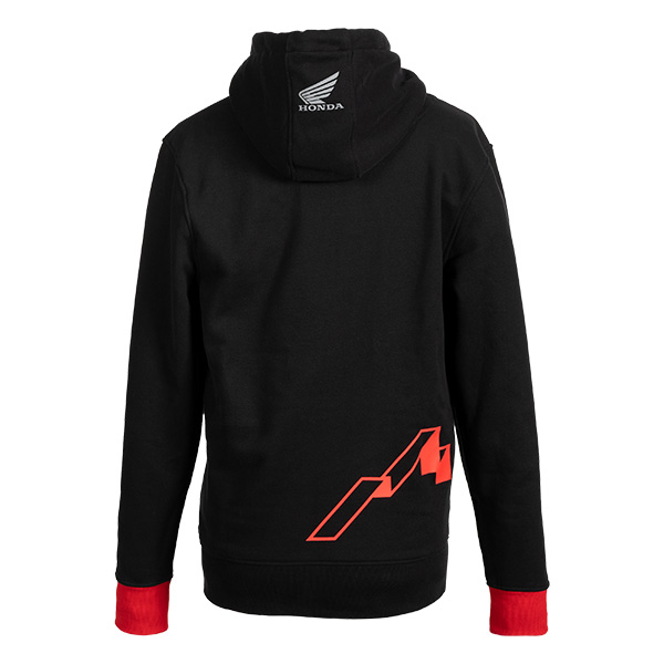 08AUD THD 004 BACK HONDA TRIBUTE TRANSALP HOODIE