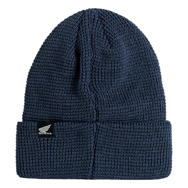 08AUD THA 001 BACK HONDA WING HTG BEANIE NAVY BLUE