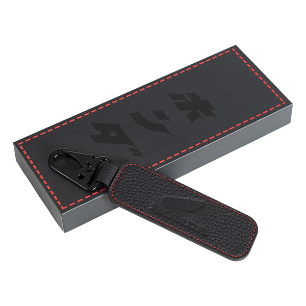 08AUD TAC 005 BACK HONDA HTG LEATHER KEYRING