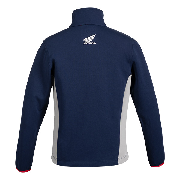 08AUD TJA 003N BACK SPORTY FLEECE NAVY BLUE