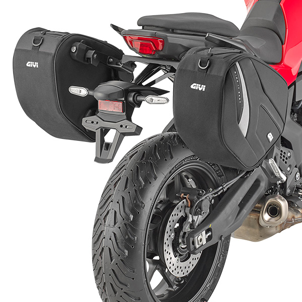 STL2177 Retractable Holder Mounted On 003 Givi Yamaha Tracer7 25