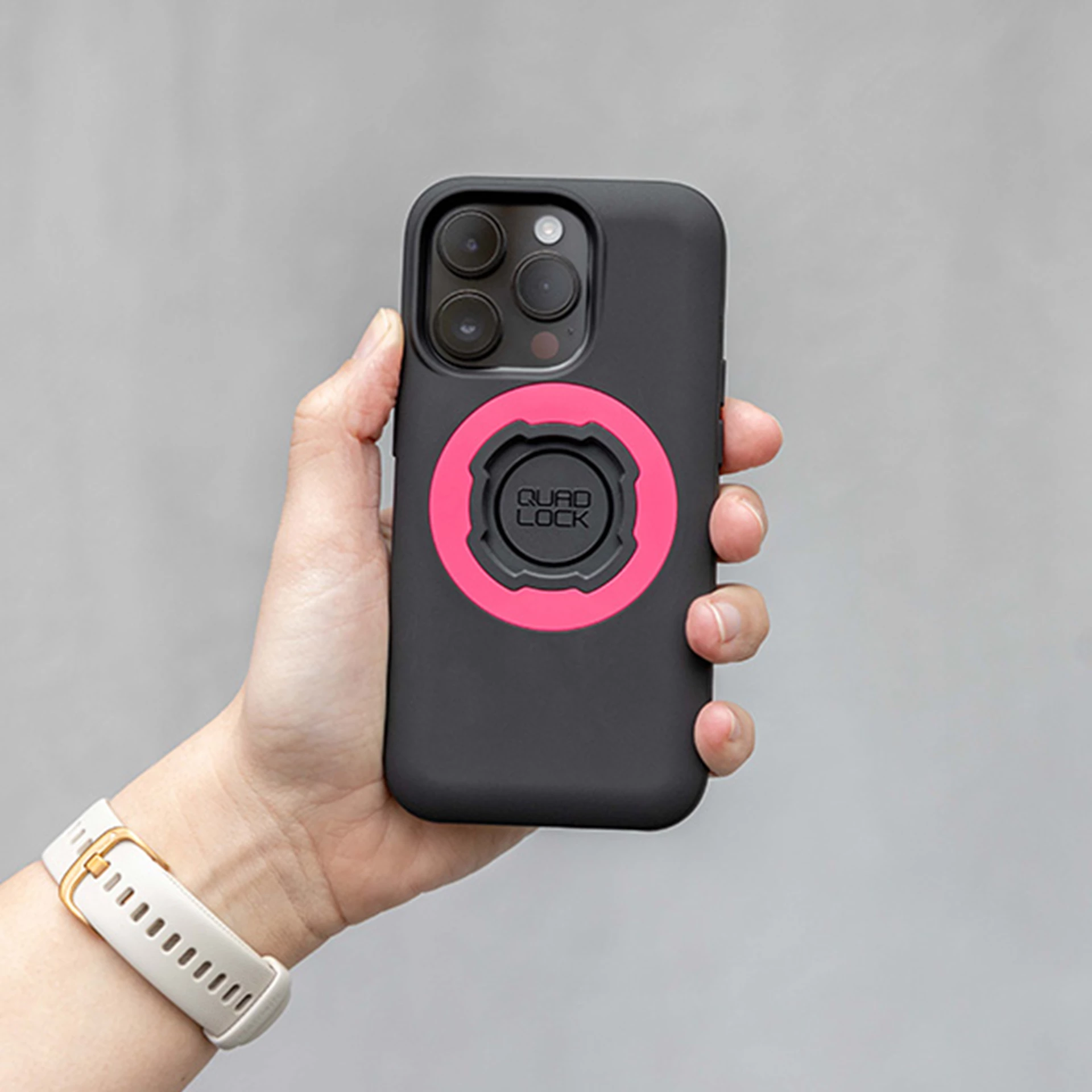 QUADLOCK MAGCASE PINK MAG RING
