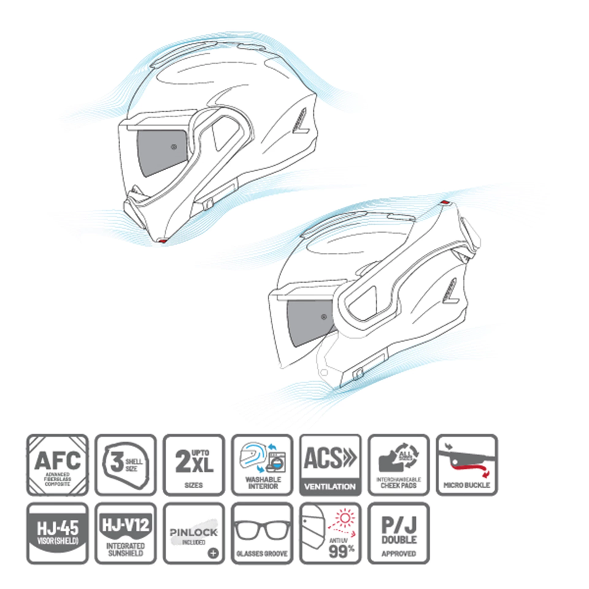 HJC Info F100