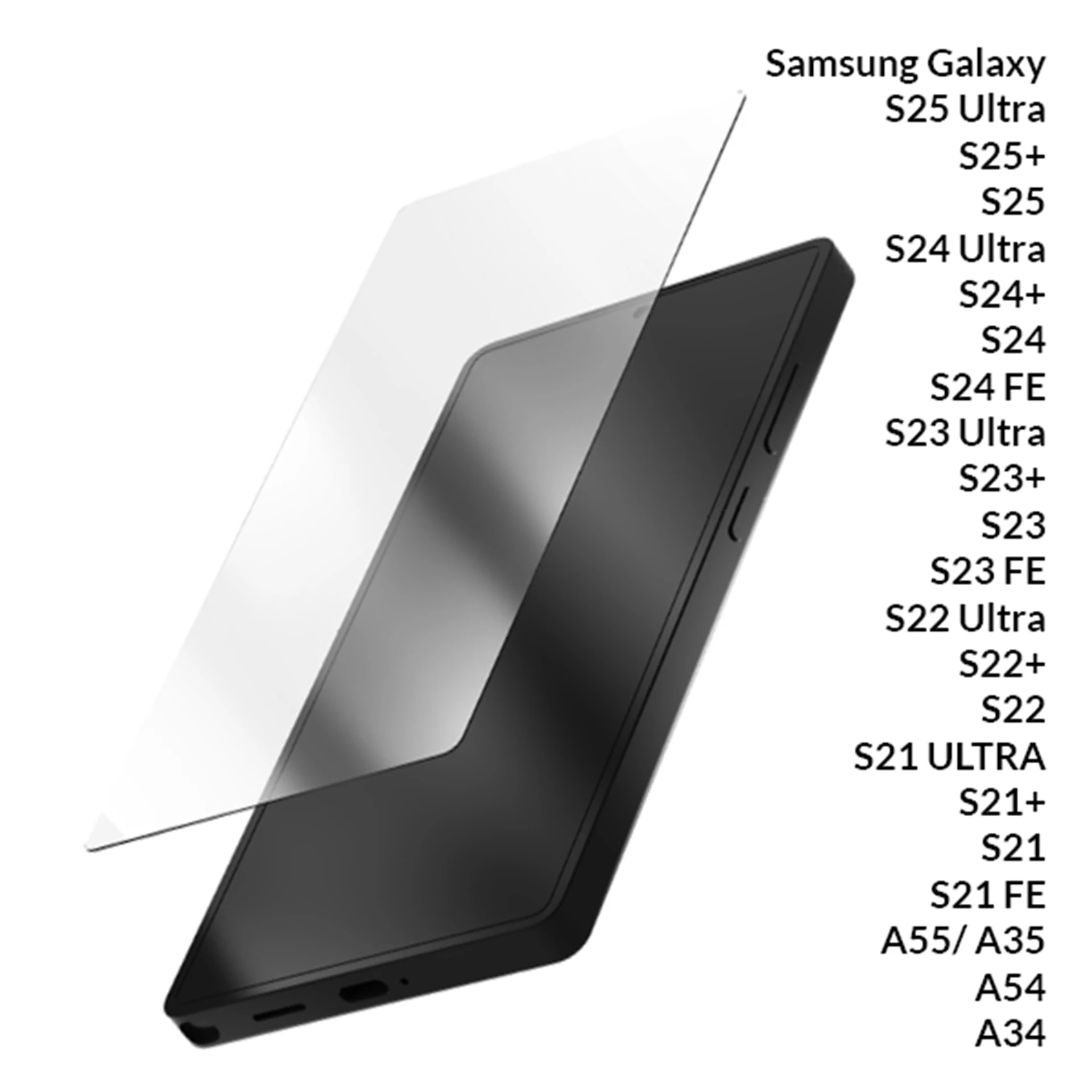 Quad Lock Galaxy Screen Protector Alle